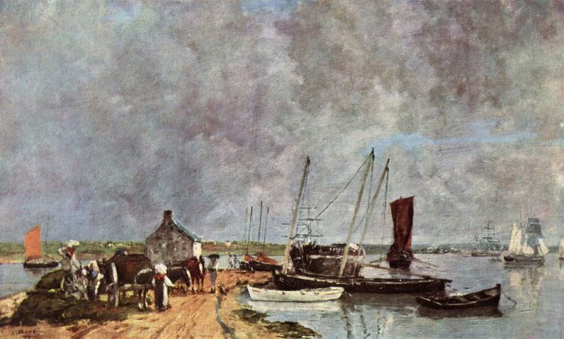 Eugene Boudin Seehafen